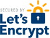secured by let's encrypt